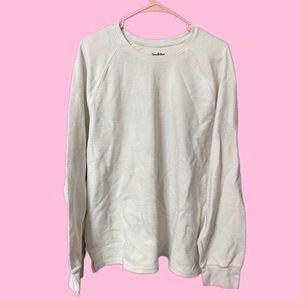 Goodfellow & Co Mens White Long Sleeve Thermal Shirt XL